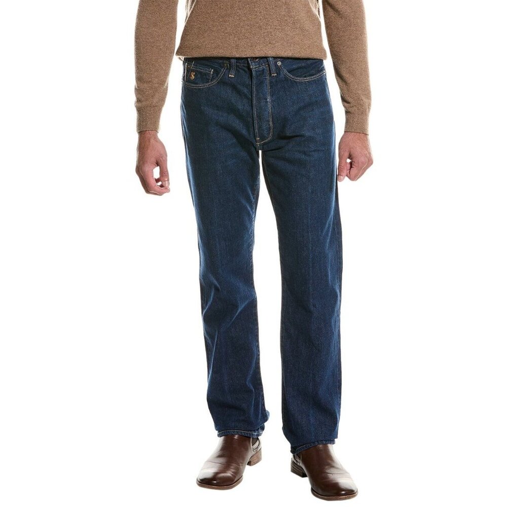 Todd Snyder Classic Straight Fit Selvedge Denim Jeans Blue JE922758 31x32 NEW